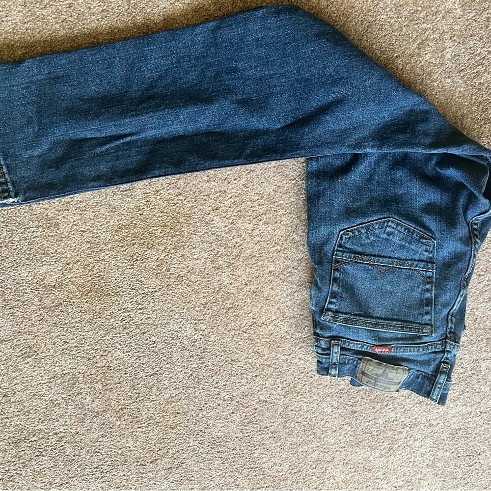 Men's Slim Straight Wrangler Jeans, 28 x 30